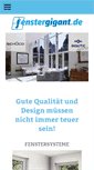 Mobile Screenshot of fenstergigant.de